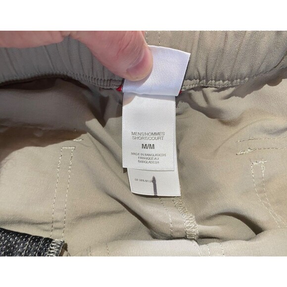 The North Face Paramount Mens M Short Convertible Beige Belted Zip Off Pants - Picture 4 of 11